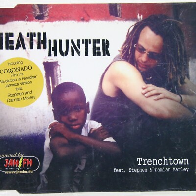Music Musik MAXI CD Heath Hunter Feat. Stephen & Damian Marley   Trenchtown Gut
