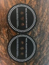Burlington Recording Reel To Reel Adjustment Discs PAIR 