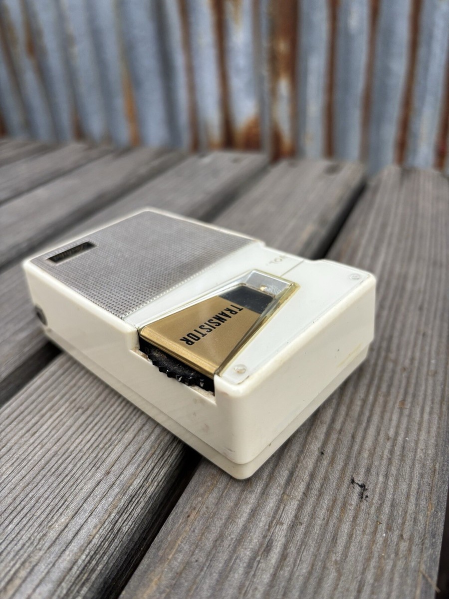 TOSHIBA 6TP-309A Transistor Radio - JAPAN IVORY - WORKS | eBay