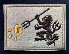 Naval Special Warfare Group NSWDG DEVGRU NAVY SEAL Team 6 Gold Team Patch TAN