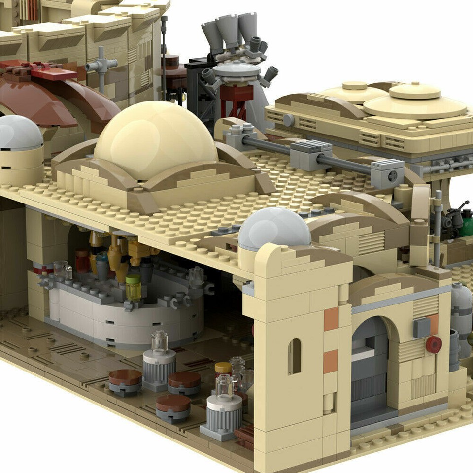 Modular Star Wars Modular Building Blocks Set for Mos Eisley Spaceport Star MOC Wars ...