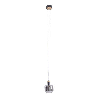 Näve E14 Pendelleuchte FUMOSO 13x13cm schwarz 6116622