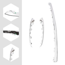 Front Bumper Center Left Right Trims for 2018-2020 Mercedes-Benz W222 S450/S560