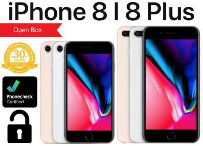 Apple iPhone 8 | 8 Plus 64GB 128GB 256GB GSM Unlocked T-Mobile ATT Metro Cricket