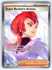 Team Rocket's Ariana 237/182 Destined Rivals Pokemon NM