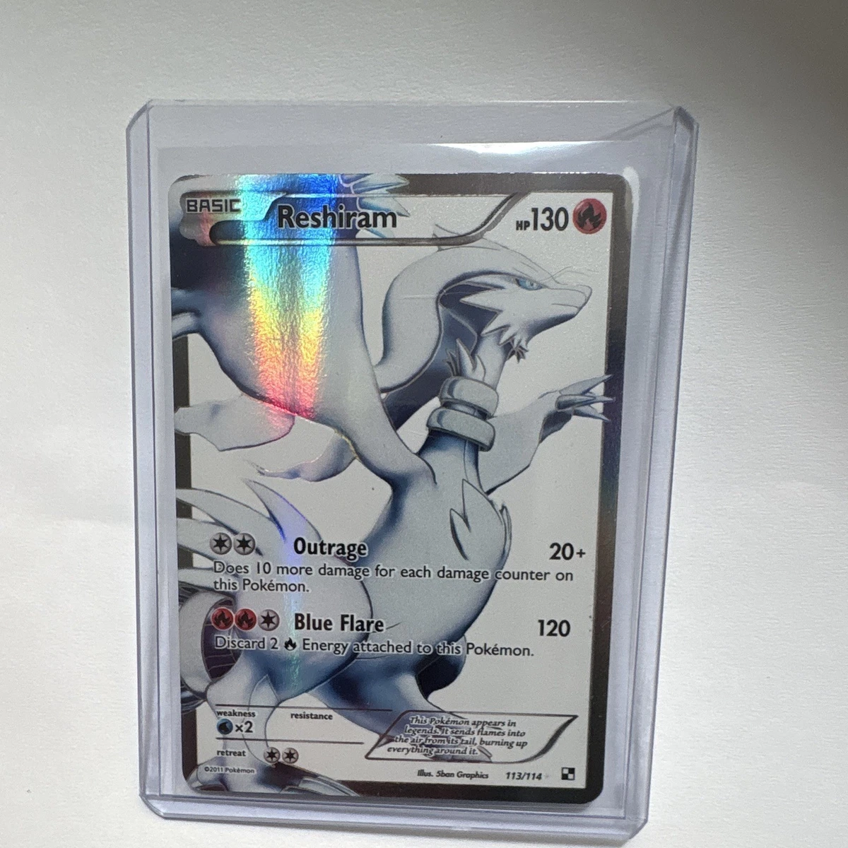 Reshiram 113/114 Black & White for sale | eBay
