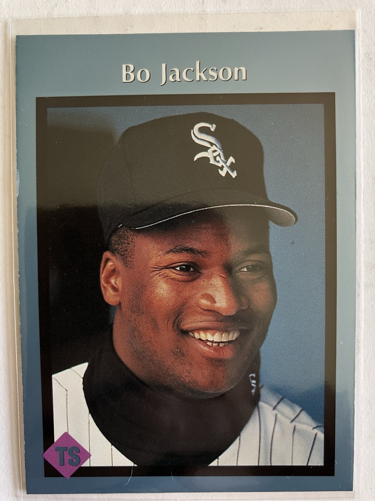 1991 Tuff Stuff Magazine Insert Card Bo Jackson #14 Chicago White Sox MLB