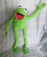 Vtg. Kermit The Frog Plush Bendable APPLAUSE Rare Poseable