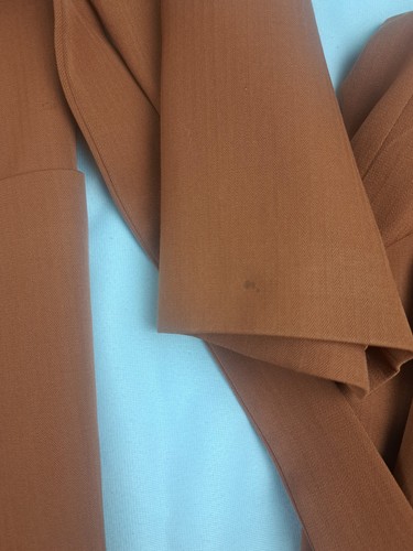 Christian Dior trennt 100 % Wolle Rock Anzug braun Jacke Größe 6 Rock Größe 10 - Bild 21 von 23