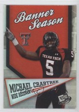 2009 Press Pass Banner Season Michael Crabtree #BS-2 0c4
