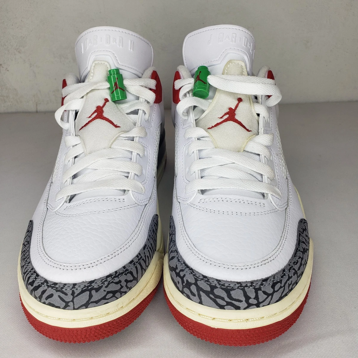 Nike Air Jordan Spizike Low SE Do The Right Thing weiß rot 7425-100 Größe 8,5 Herren