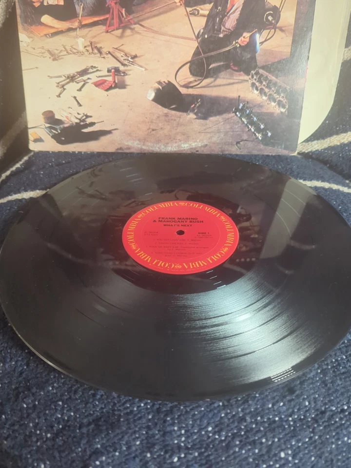 Frank Marino & Mahogany Rush What's Next LP Album 1980 Columbia 36204 1st PRESS! Foto 2 de 4
