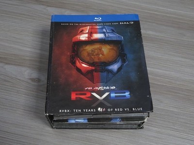 Red Vs Blue Complete Series (Blu-ray, 2012, 14-Disc) RvB MISSING 2 DISC!