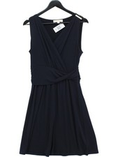 Michael Kors Wrap Mini Dress M in Blue