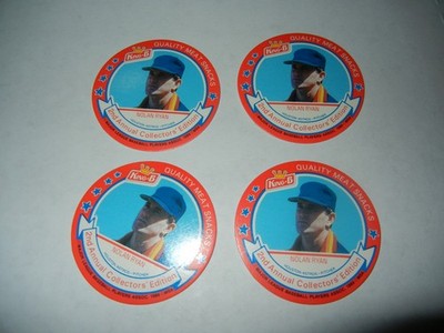 1989 MSA KING-B DISC NOLAN RYAN #10 LOT OF (4)