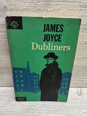 James Joyce Dubliners Vintage Paperback Viking Compass Classic Literature Book
