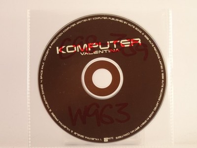 KOMPUTER VALENTINA (X11) 4 Track CD Single including Plastic Sleeve MUTE