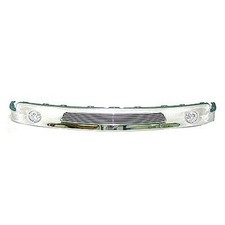 Front Lower Bumper Air Shield Chrome Fits 99-02 Silverado 4147-035-998bc