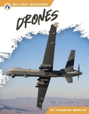 Drones (Military Machines) by Marlin  New 9798892503365 Fast Free Shipping..