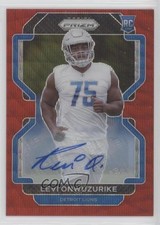 2021 Panini Prizm Rookie Red Wave 1/149 Levi Onwuzurike #423 Auto 11mg