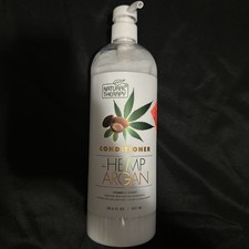 Hemp & Argan Nourishing Conditioner - Natural Therapy 30.6 oz W/Pump&hydrates. 0.49 per fl oz