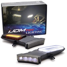 Smoked Amberwhite Switchback Led Side Marker Lights For 07-10 Porsche Cayenne