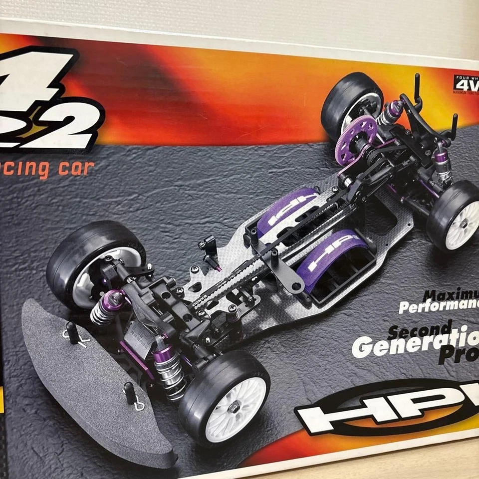 HPI RS4 PRO2 Japan Edition 1/10 Scale RC Racing Car Unassembled From Japan - Image 3 of 4