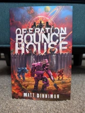Broken Binding Signed Special First Edition Operation Bounce House Matt Dinniman