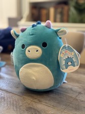 Squishmallow Tatiana - blue dragon new with tags, rare and retired! 