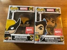 Funko Pop! Vinyl Marvel Wolverine #1376 & #1372 Collector Corps Exclusive Set
