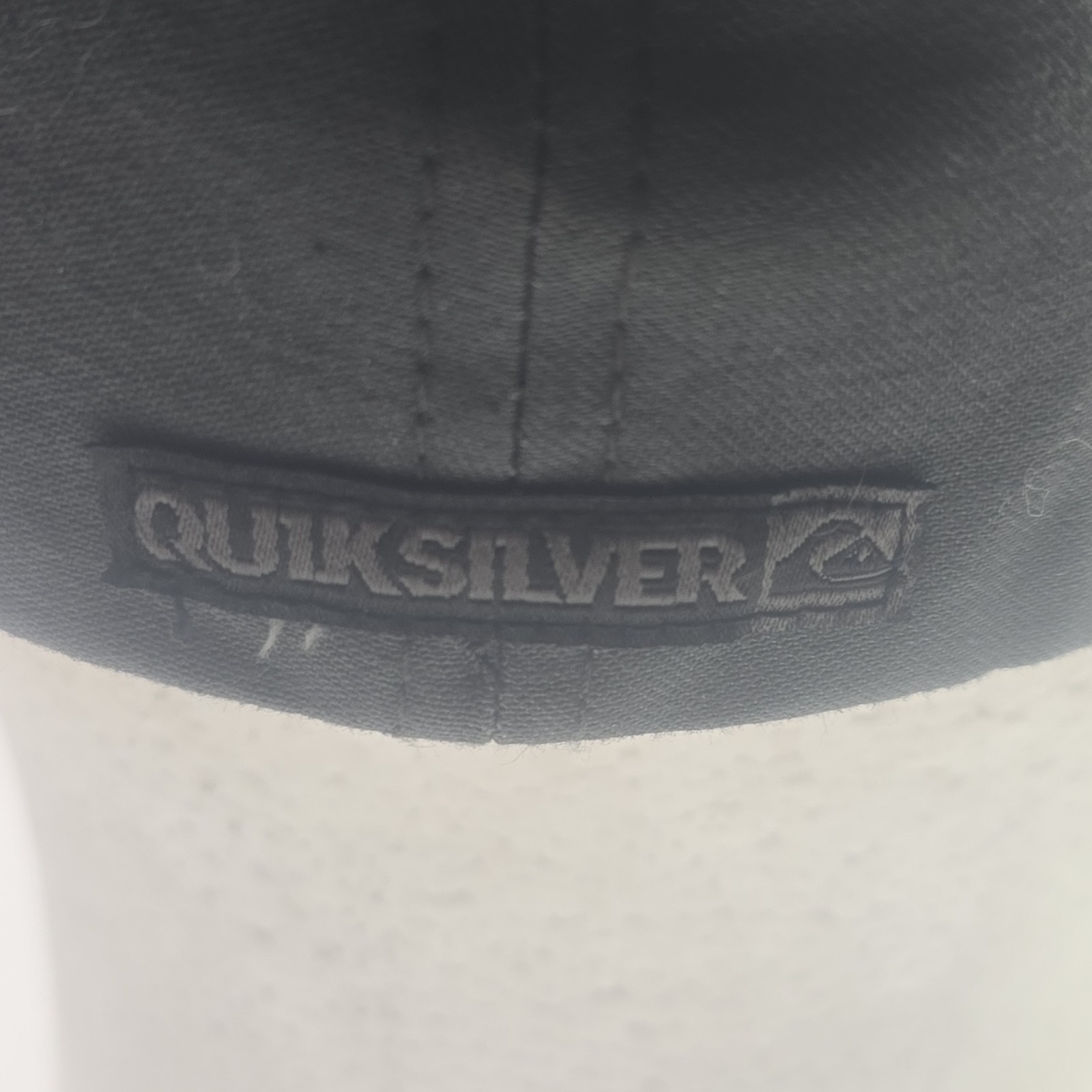 Quiksilver Charcoal Gray Logo Patch Baseball Cap … - image 8