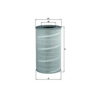Luftfilter Mahle LX 712 Filter