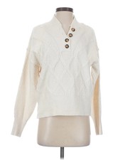NWT Universal Thread Women Ivory Pullover Sweater S