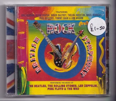 (MB379) British Rock Symphony, 10 tracks various artists - 1999 CD