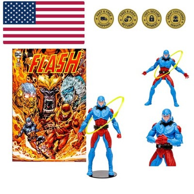 7IN Figure with Comic - The Flash WV2 - The Atom Ryan Choi
