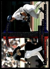 Ken Caminiti / Jason Giambi 1997 Donruss #446 MLB READ FREE SHIP AutographDen
