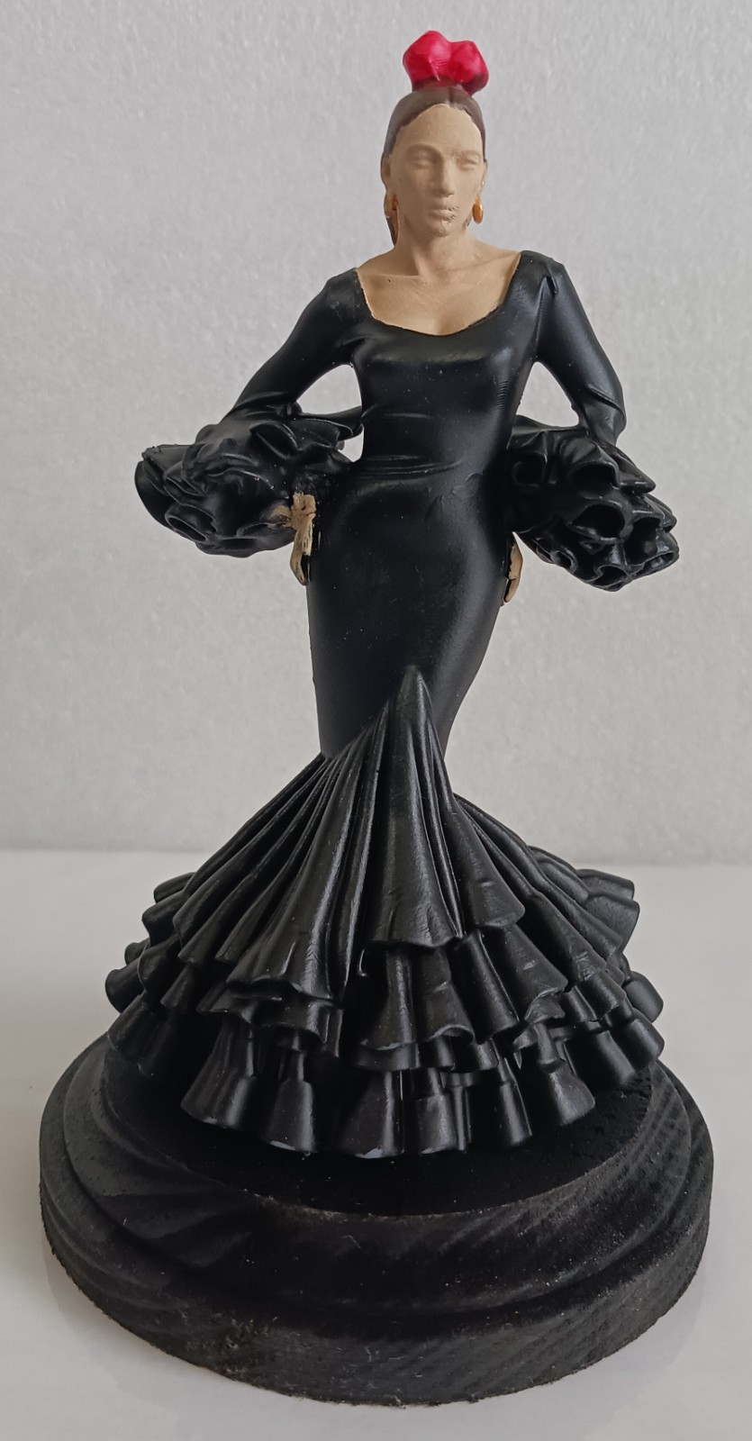 Bailarina Flamenca Española/3D, 6 pulgadas, color