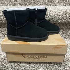 Koolaburra By Ugg T Koola Mini Toddler Size 9 Boots Black Damaged Box