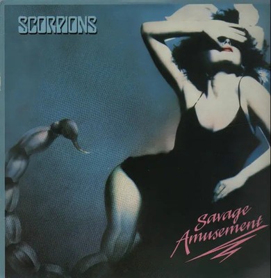 Scorpions Savage Amusement EMI Vinyl LP