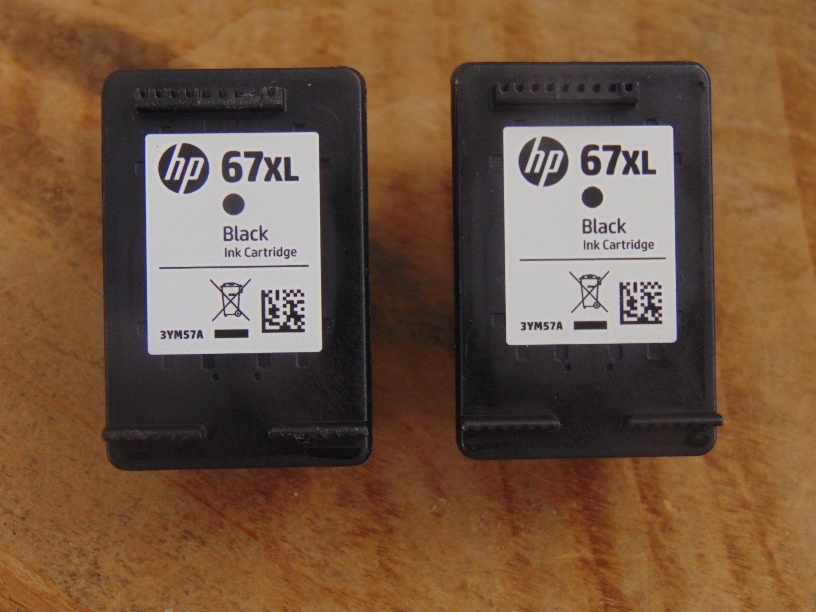 Genuine HP 67xl Black Ink Cartridges Never Refilled Virgin EMPTY Lot of ...