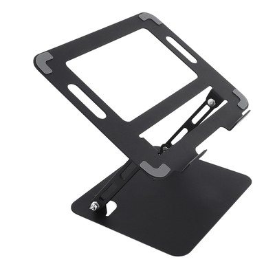 Foldable Laptop Stand Height Adjustable Carbon Steel Notebook Riser Holder La CB