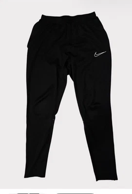 Nike Dri-FIT Men's Black Jogger Trousers M 32W 30L Elastic Waist Pockets - Image 1 of 2