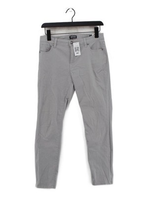 BUFFALO (David Bitton) Damen Jeans UK 8 Grau Baumwolle mit Elasthan Straight