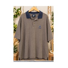 Vintage Lee Sport Dallas Cowboys Polo Shirt Mens XL Houndstooth Micro Check 90s