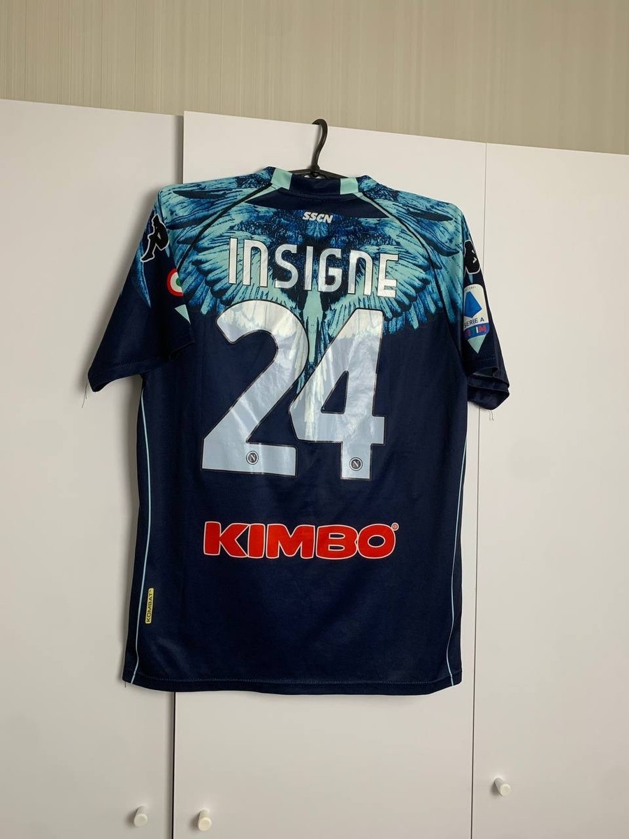 Kappa & Marcelo Burlon Napoli #24 Insigne rare football jersey | eBay