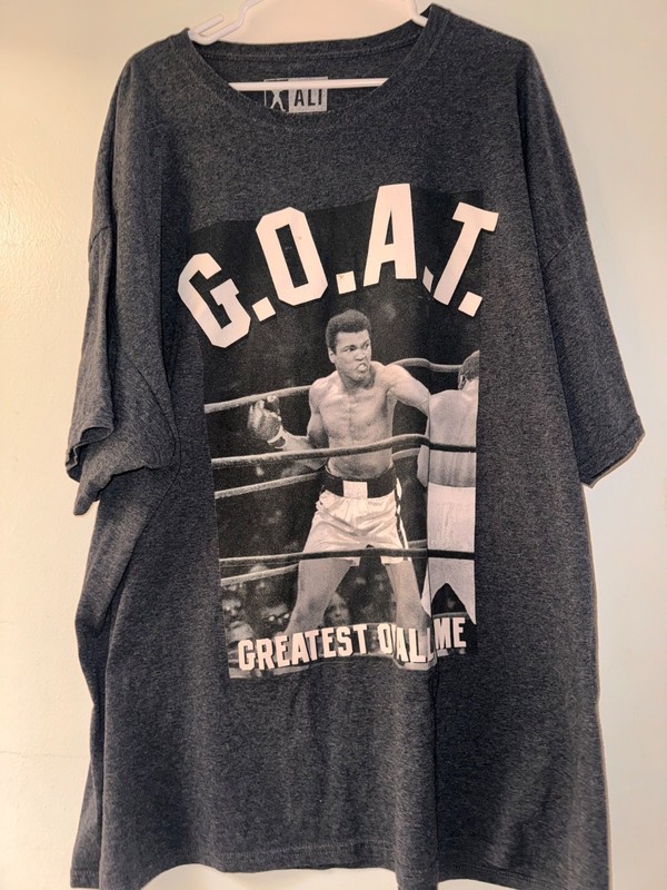 Muhammad Ali G.O.A.T graphic t-shirt Size 3XL