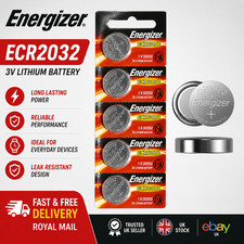Image of CR2032 2032 3VEnergizer Lithium Coin Cell Button Battery  DL2032, BR2032, SB-T15
