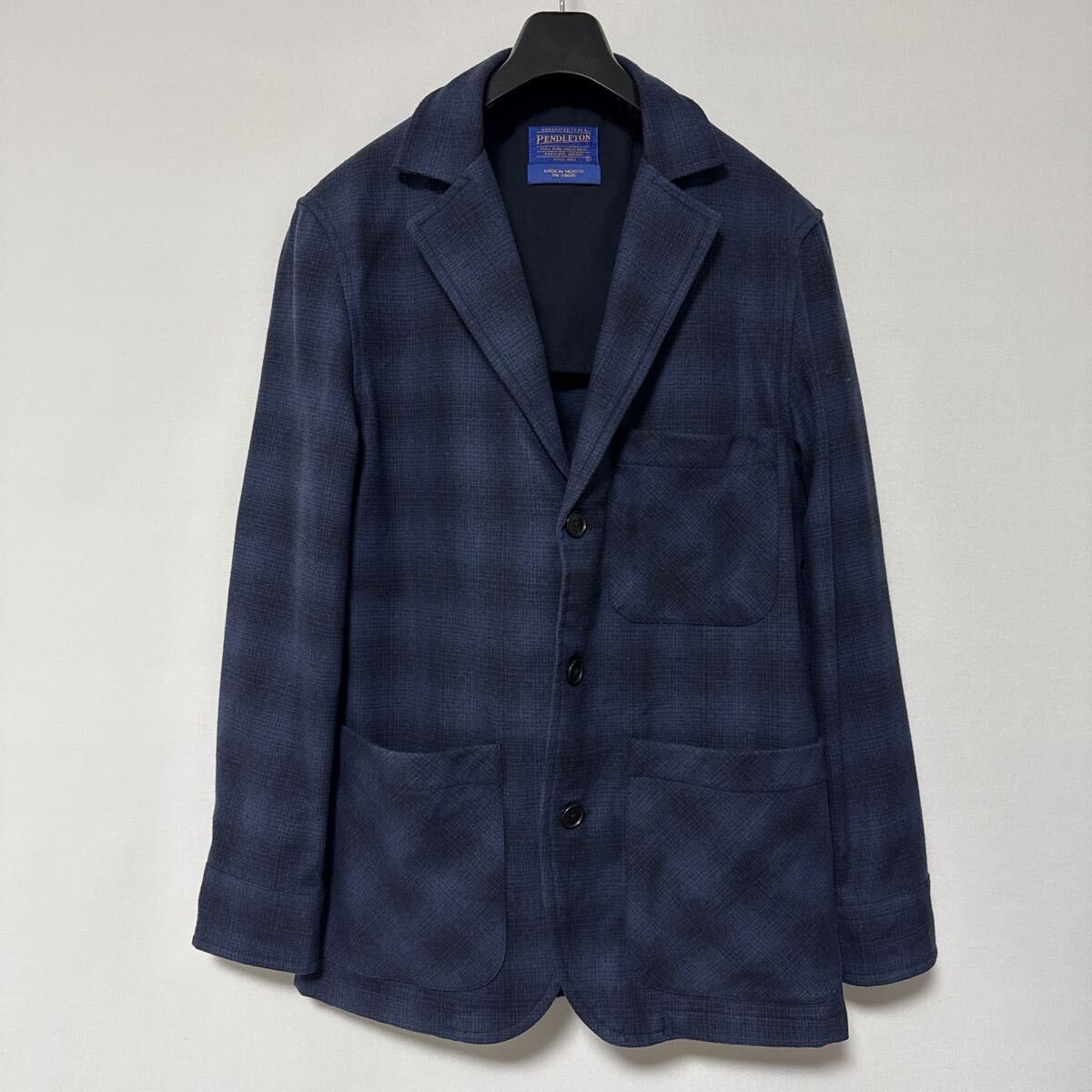 Pendleton Wool Ombre Check Jacket S Wool Blend - image 2