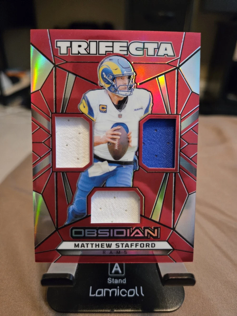 Panini Matthew Stafford Memorabilia Football Sports Trading Cards