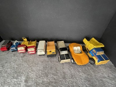 Vintage  Lot Of 9 Tonka Vehicles